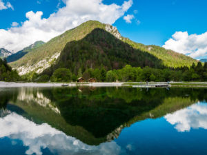 Spiegelung im Jasna See