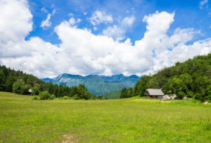 Auf dem Weg zur Quelle der Bistrica