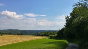 Auf dem Weg zur Knockhütte
