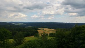 Aussicht von der Knockhütte