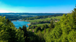 Wohnmobil Frankreich - Blick auf den Lac Saint-Point