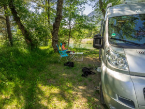 Lauschiges Plätzchen an den 3 Seen von Rochebrune