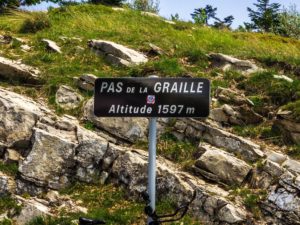 Pas de la Graille 1597 m NN