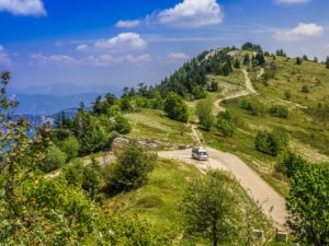 Mit dem Wohnmobil Frankreich erleben - Pas de la Graille 1597 m NN