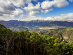 Panoramaaussicht bei Smarano