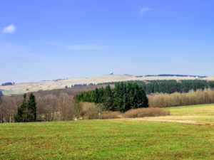 Blick auf die Wasserkuppe von der Alten Reichsstrasse
