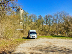 Wohnmobilstellplatz Ruine Lichtenburg in Ostheim v. d. Rhön