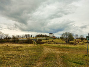 Beobachtungsturm am ehemaligen Grenzübergang Eußenhausen - Henneberg