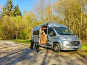 Parkplatz Vier Eichen bei Schildeck
