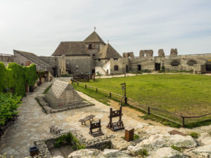 Innenhof Burg Sümeg