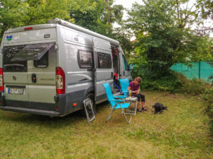 Wohnmobil Ungarn - Campingplatz St. Ilona in Gyenesdiás