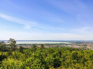 Aussicht auf den Balaton vom Festetics Aussichtsturm