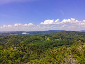 Aussicht vom Berzsenyi Aussichtsturm