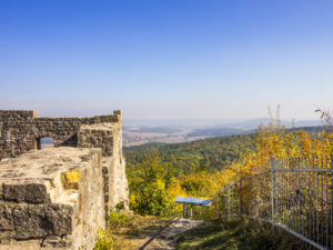 Aussicht bis ins Fichtelgebirge