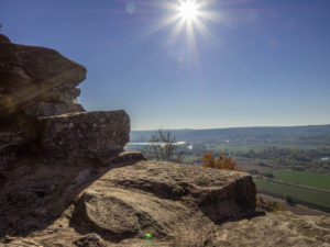 Aussicht von der Ruine Schmachtenburg